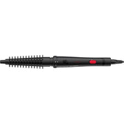 Rowenta x Karl Lagerfeld CF422L Infinite Looks 9-in-1 Multistyler Hair Straightener, Curling Iron, and Crimper with Ceramic Coating and Cool Tip - Black/Red