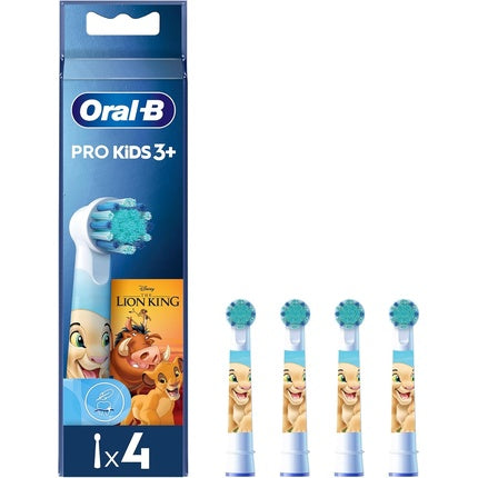 Oral-B Pro Kids Toothbrush Heads Featuring Disney The Lion King - Pack of 4