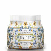 Le Maioliche RIVIERA Moisturizing Body Cream 450ml Made in Italy - Patchouli, Vanilla, Nashi Pear, Jasmine, Orange Blossom, Iris