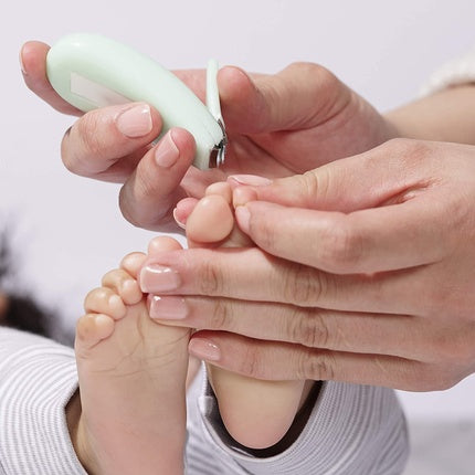 Tweezerman Baby Nail Clipper and File with Teddy Design