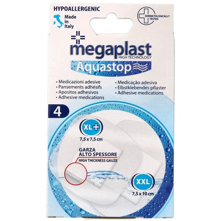 Fornor Megaplast Waterproof Plaster - Pack of 4