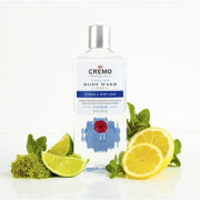 Cremo Cooling Body Wash for Men Rejuvenating Citrus and Mint Leaf Shower Gel 473ml