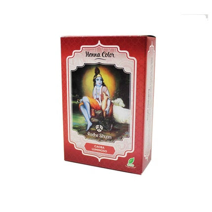 Radhe Shyam Henna Radhe Caoba Luminoso Powder 100g