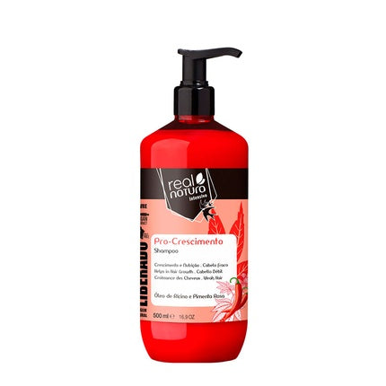 Real Natura Shampoo Without Salt For Hair Growth 500ml