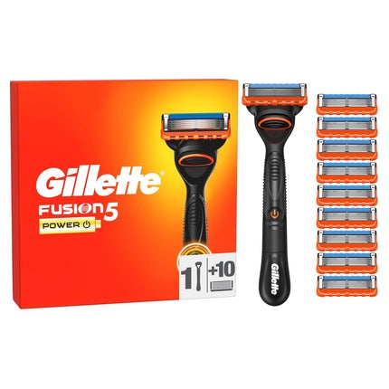 Gillette Fusion 5 Power Beard Trimmer for Men with Razor Blades