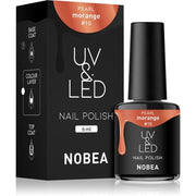 NOBEA UV & LED Nail Polish Gel in Morange #10 - 6 ml