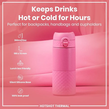 Ion8 Leak Proof Insulated Travel Mug with Triple Lock Secure