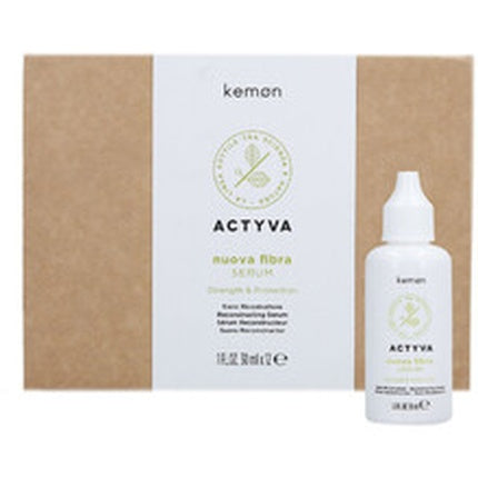 Kemon Actyva Nuova Fibra Serum - Strengthening Care For Weakened Hair