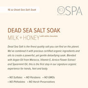 BCL Spa Milk + Honey Dead Sea Salt Soak