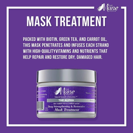 The Mane Choice Alpha Green Tea & Carrot Strengthening and Restorative Treatment