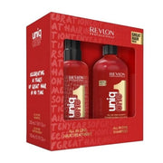 Revlon Professional Uniqone Gift Set Includes Uniq One Hair Treatment 150ml And Shampoo 230ml Duo Pack