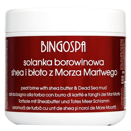 Bingo Spa Dead Sea Mud And Shea Butter Brine 600g