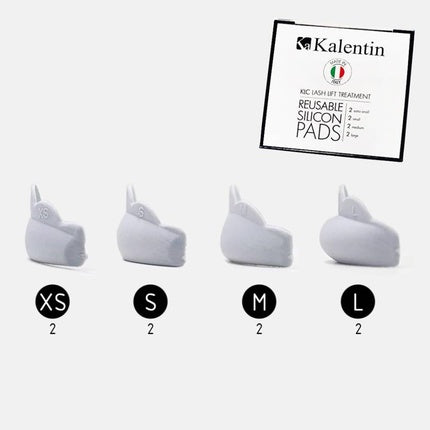 Kalentin Reusable Silicone Eyelash Lamination Pads
