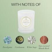 Voluspa Eucalyptus & White Sage Classic Boxed Candle 95 Oz 60 Hour Burn