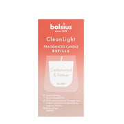 Bolsius Clean Light Refill Cedarwoodvetiver