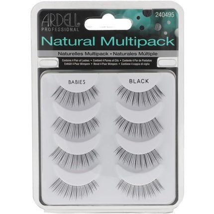 ARDELL Natural Babies Black 4 Pack 25g