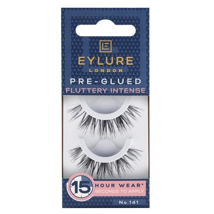 Eylure Pre-Glued Lashes 141 - Easy To Apply Self-Adhesive Eyelashes