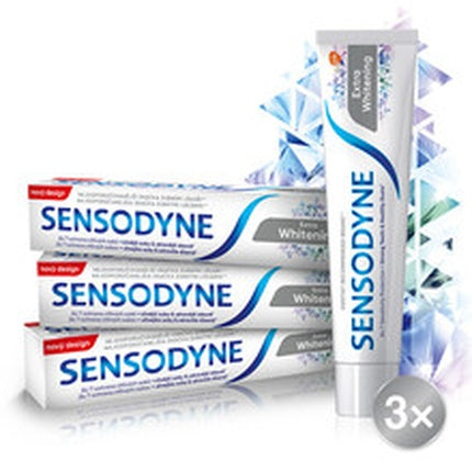 Sensodyne Extra Whitening Tripack Toothpaste