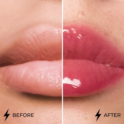 Lamel Dazzle Glow Crystal Clear Lip Gloss - Hydrating Non-Sticky Lip Gloss