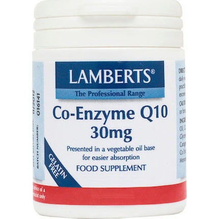 Lamberts Co-Enzyme Q10 30mg 30 Capsules