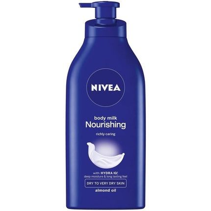 Nivea Rich Nourishing Body Moisturiser for Dry Skin with Pump 400ml