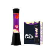 Itotal Lava Lamp - Black, Purple, Yellow - 40 Cm