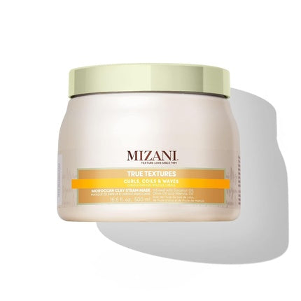Mizani True Textures Moroccan Clay Steam Mask - Deeply Conditions & Nourishes