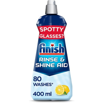 Finish Rinse Aid For Shinier And Drier Dishes, Lemon, 400 Ml