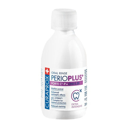 Curaden Healthcare Curaprox Perioplus Forte Chlorhexidine 020 Extra Intense Mouthwash 200 Ml