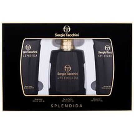 Sergio Tacchini Splendida Gift Set Edp 100 Ml, Shower Gel 100 Ml, And Body Lotion 100 Ml