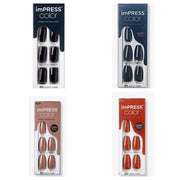 Kiss ImPress Press-On Manicure Color Nails Pure Fit - Multiple Colors Available