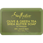 Shea Moisture Olive & Green Tea Shea Butter Soap Anti-Aging and Ultra Moisturizing 8oz