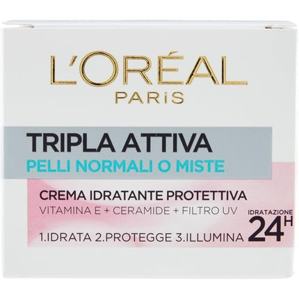 L'Oréal Paris Cream Triple Active 50ml Protective Normal Skin