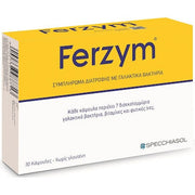 Specchiasol Ferzym Dietary Supplement With Beneficial Bacteria, Vitamins B And Dietary Fibers - 30 Tablets