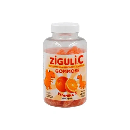Falqui Pharmaceutical Products Ziguli C Gummies Vitamin C Dietary Supplement 60 Gummies