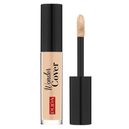 Pupa Wonder Cover Total Coverage Concealer - 004 Warm Beige, 4.2ml