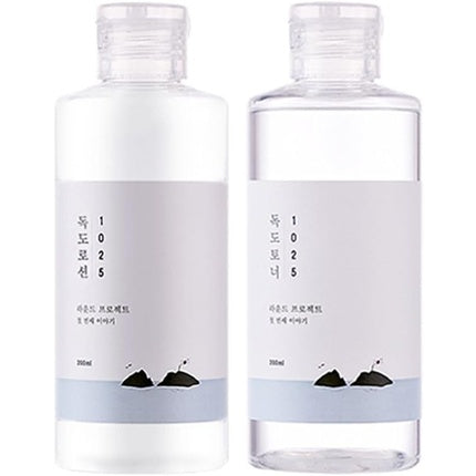 Round LAB Dokdo Toner 200ml and Dokdo Lotion 200ml