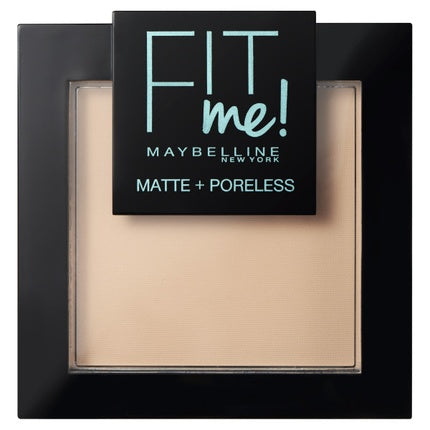 Maybelline Fit Me Matte Poreless Pressed Powder - 105 Natural Ivory, 9g