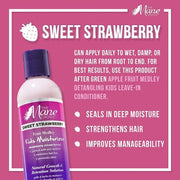 The Mane Choice Sweet Strawberry Fruit Medley Kids Moisturizer 8 Ounces 236 Milliliters