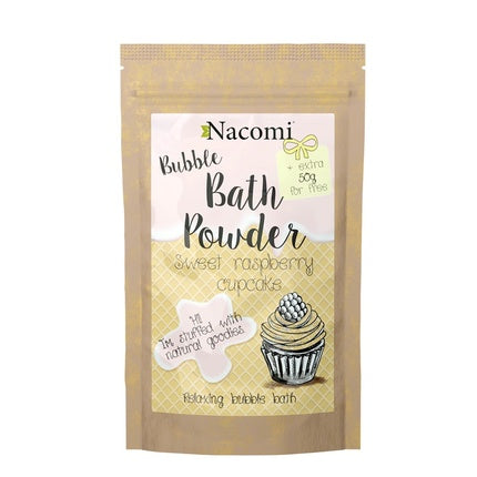 Nacomi Bubble Bath Powder Sweet Raspberry Cupcake 150g