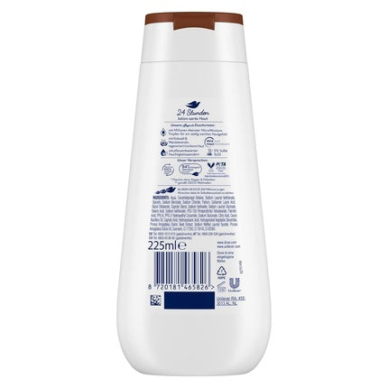 Dove Advanced Care Shower Cream Nourishing Care with 24h Renewing MicroMoisture Regenerates Dry Skin 225ml Coconut & Almond