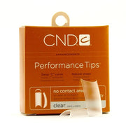 CND Brisa Sculpting Gel Performance Clear Tips No. 8