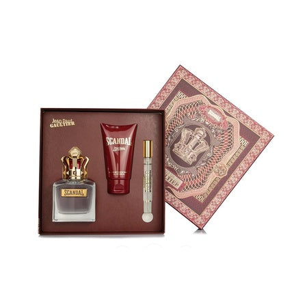 Jean Paul Gaultier Scandal For Him Eau De Toilette Spray 100ml Set 3 Pieces