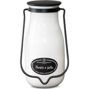 Milkhouse Candles 14 Ounce Milk Bottle Candle - Thanks A Latte