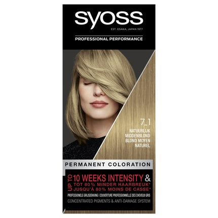 Syoss Color Xtreme 71 Natural Medium Blonde