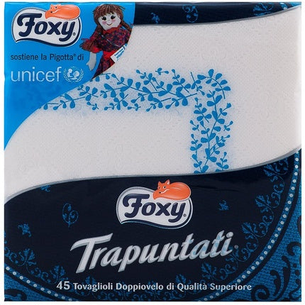 FOXY Bianchi 40x40 Napkins