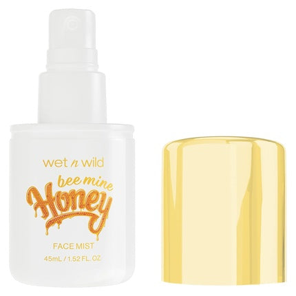 wet n wild Face Mist Wild Crush Honey Collection 3-in-1 Face Primer Mist Setting Spray and Refresher with Chamomile and Cucumber Extract and Green Tea Extract Honey Bee Mine Fixing Spray Honey Bee Mine