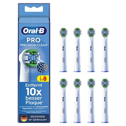 Oral B Precision Clean Eb20 Replacement Brush Heads 8 Pieces