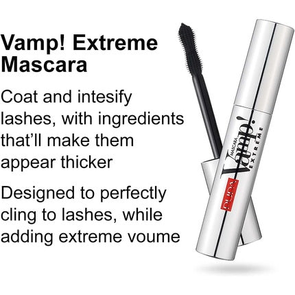 Pupa Vamp Extreme N. 010 Extra Black