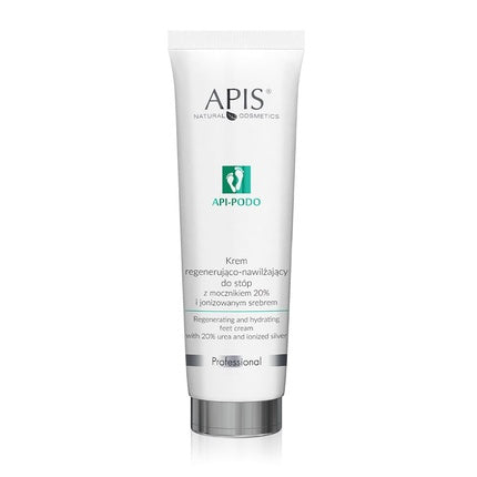 Apis Api-Podo Regenerating And Moisturizing Cream For Feet With 20% Urea And Ionized Silver 100ml
